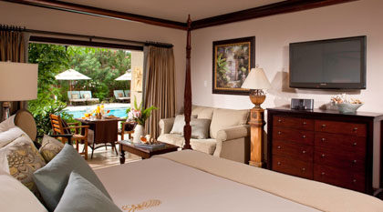 Caribbean Honeymoon Grande Luxe Poolside Walkout Room