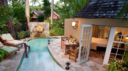 Caribbean Honeymoon Butler Rondoval with Private Pool Sanctuary