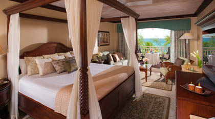 Caribbean Oceanview Penthouse Club Level Room