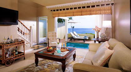 Sunset Bluff Oceanfront Two-storey One-bedroom Butler Villa Suite with Private Pool